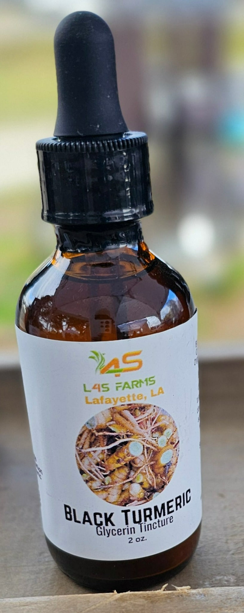 Black Turmeric Glycerin Tincture - 2 oz