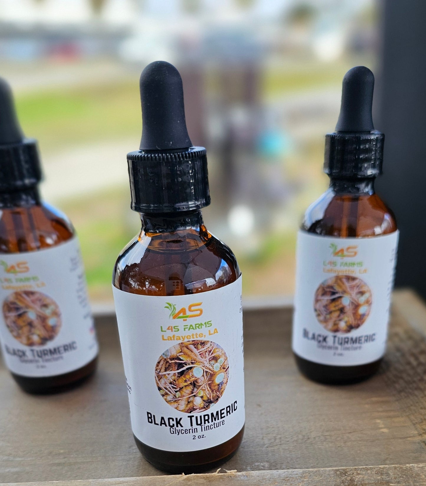 Black Turmeric Glycerin Tincture - 2 oz