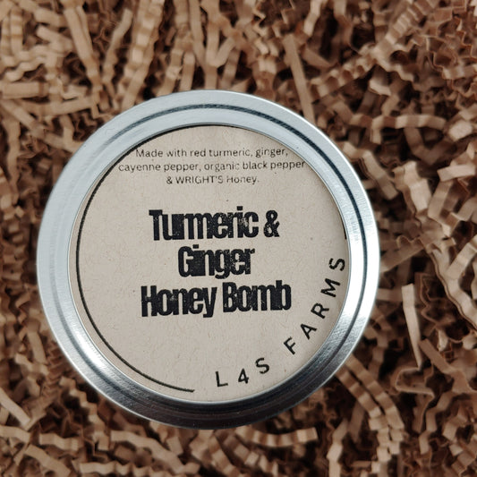 Red Turmeric & Ginger Honey Bomb - 8 oz