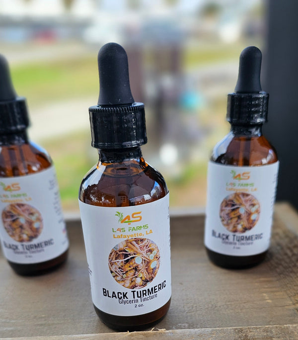 Black Turmeric Glycerin Tincture - 2 oz