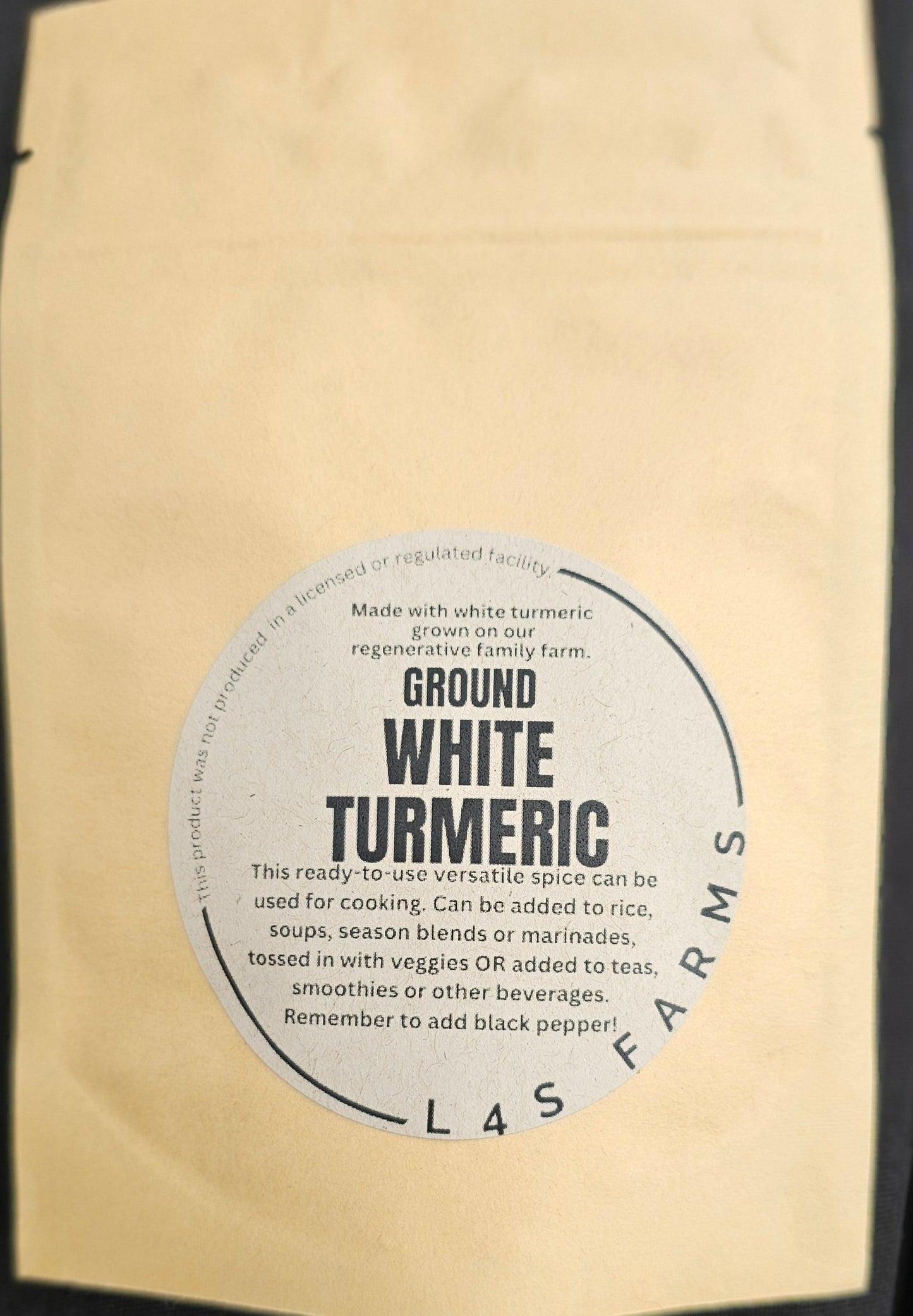 White Turmeric Root Powder | Amba Haldi | 2 oz